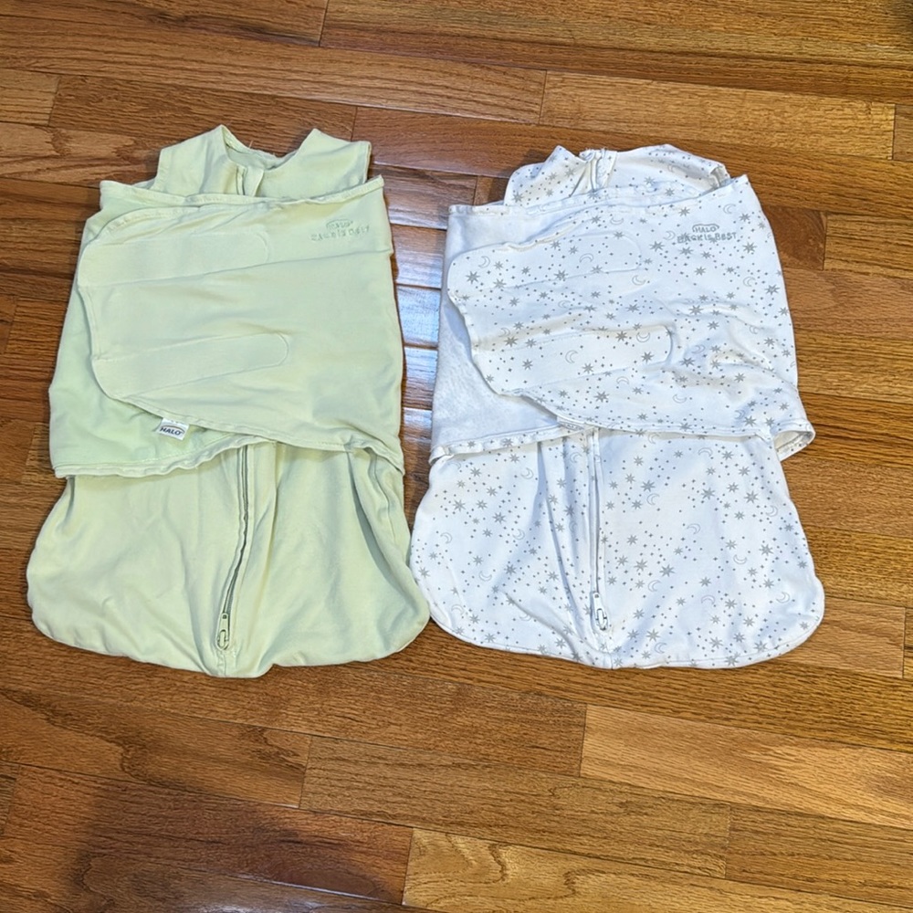 Set of Halo Sleepsack Swaddle 0-3months